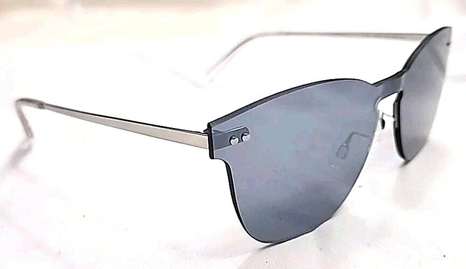 PUMA PU0137S 002 Hoxton Womens Silver Blue Sunglasses 99-01 
