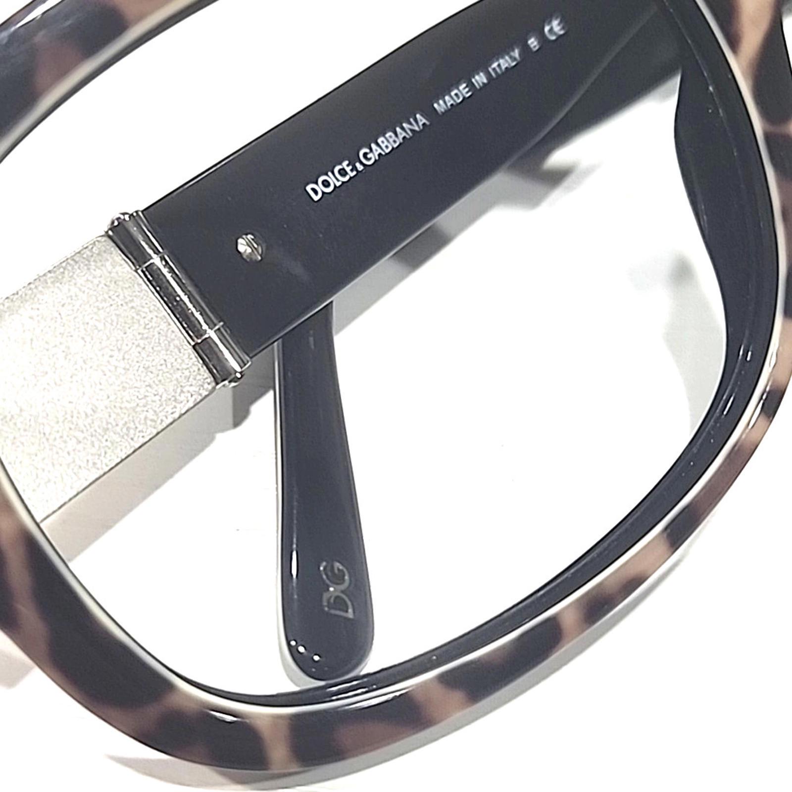 Dolce & Gabbana DG4086 Milano No Lenses Leopard Sunglasses  display picture 1