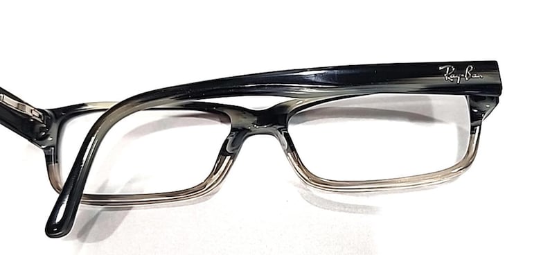 Ray Ban RB5169 5540 Black Brown Fade Rectangle Eyeglasses 54-16 140 image 4
