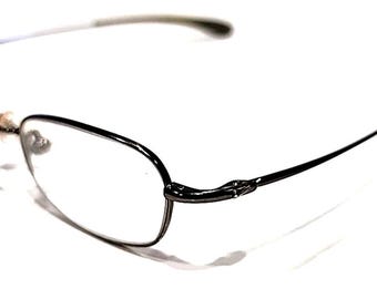 NIKE 4010 200 Flexon ブラウン メタル オーバル 眼鏡フレーム 48-19