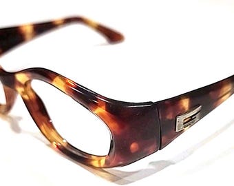 Gucci GG2432/S Tortoise Oval Sunglasses Frame Only 50-19 125 Italy No Screw Read