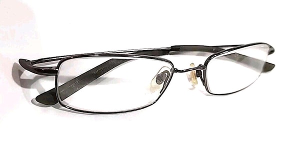 NIKE 4143 200 Flexon Brown Rectangular Eyeglasses… - image 3