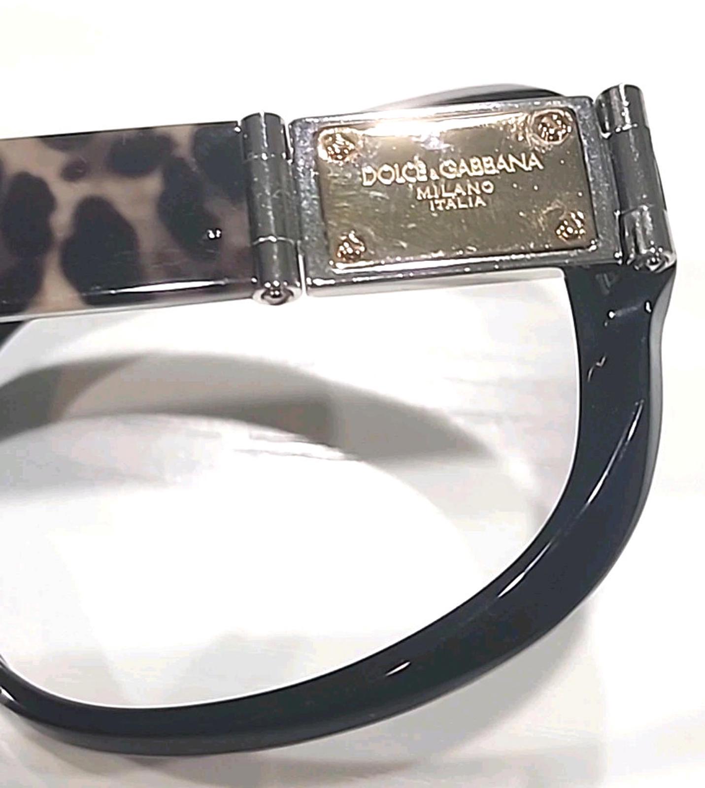 Dolce & Gabbana DG4086 Milano No Lenses Leopard Sunglasses  display picture 2
