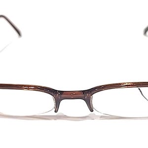 Ray Ban RB7005 2107 Brown Half Rim Eyeglasses Frame 48-19 135 image 2
