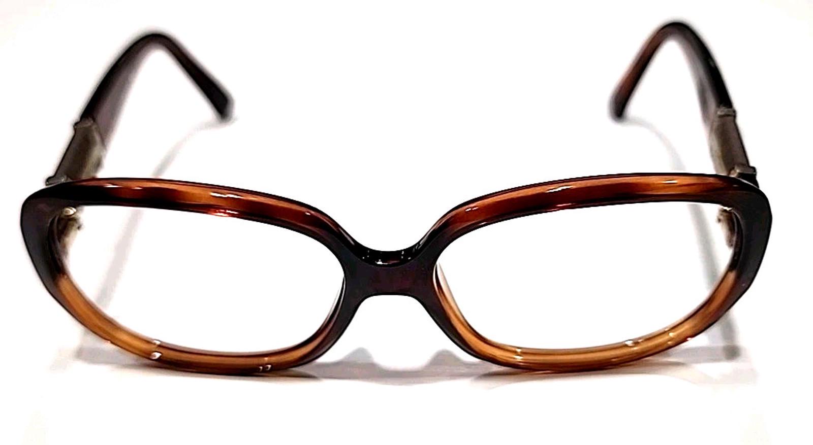 Fendi FS5202 No Lenses Tortoise Brown Rectangle Sunglasses 