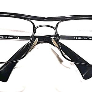 Ray Ban RB3339 006 zwart metalen omslagzonnebril, alleen frame 59-16 afbeelding 7