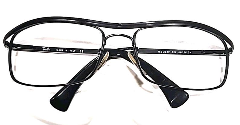 Ray Ban RB3339 006 zwart metalen omslagzonnebril, alleen frame 59-16 afbeelding 7