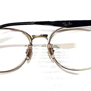 Ray Ban RB6493 2890 Black Gold Metal Square Eyeglasses Frame 53-18 140 image 4