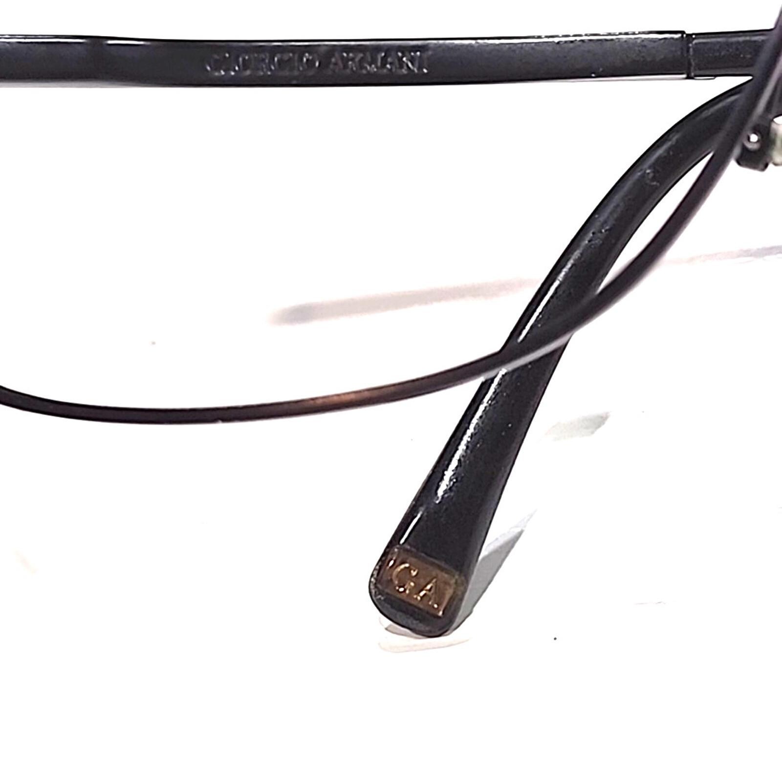 Giorgio Armani GA777/S No Lenses Black Oversized Sunglasses Frame 56-18 130 Giorgio Armani Black Sunglasses for Women for sale | eBay main image 3