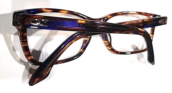 O'Neill Ono Due Brown Purple Rectangular Eyeglass… - image 6