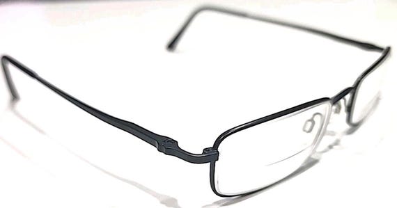Randolph RE Elite Black Rectangle Eyeglasses 50-1… - image 3