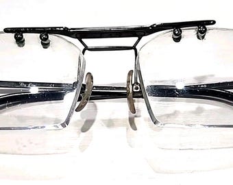 Gafas de sol Ray Ban RB6120 2502 Gunmetal con montura rectangular, talla 53-17, 140