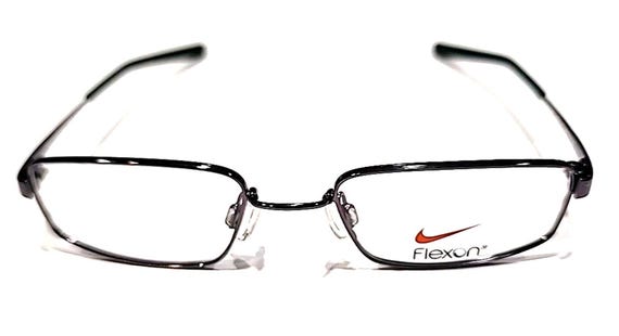 Flexon 4632 033 Gunmetal Authentic Eyeglasses 45-17-125 NIKE 4632 033 WITH FLEXON Gunmetal Tropical Teal 45-17-130  main image 2