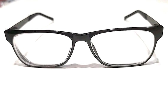 Randolph Keesler Black Silver Rectangle Eyeglasse… - image 2