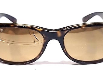 Ray Ban Rb2132 902/M2 Cracked Lens New Wayfarer Polarized Sunglasses 55/18 145