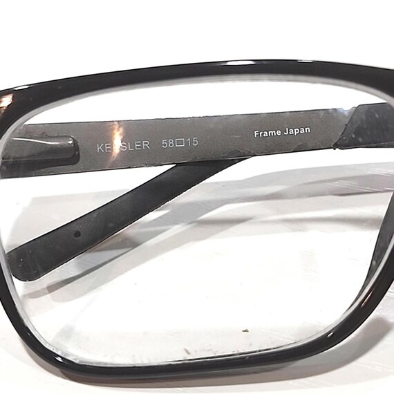 Randolph Keesler Black Silver Rectangle Eyeglasse… - image 7
