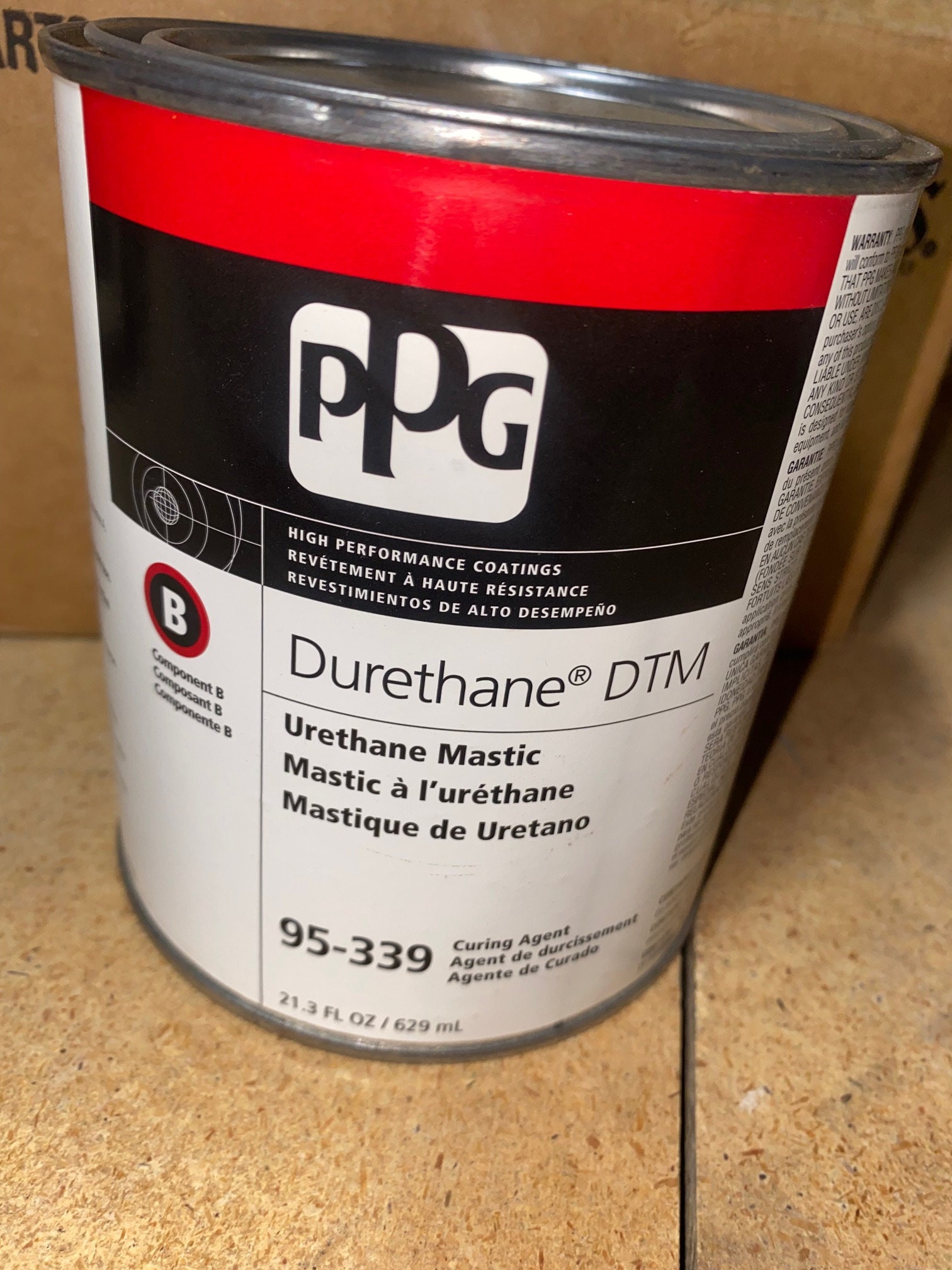 1 Quart PPG Durethane DTM Mastic Urethane 95339 Etsy