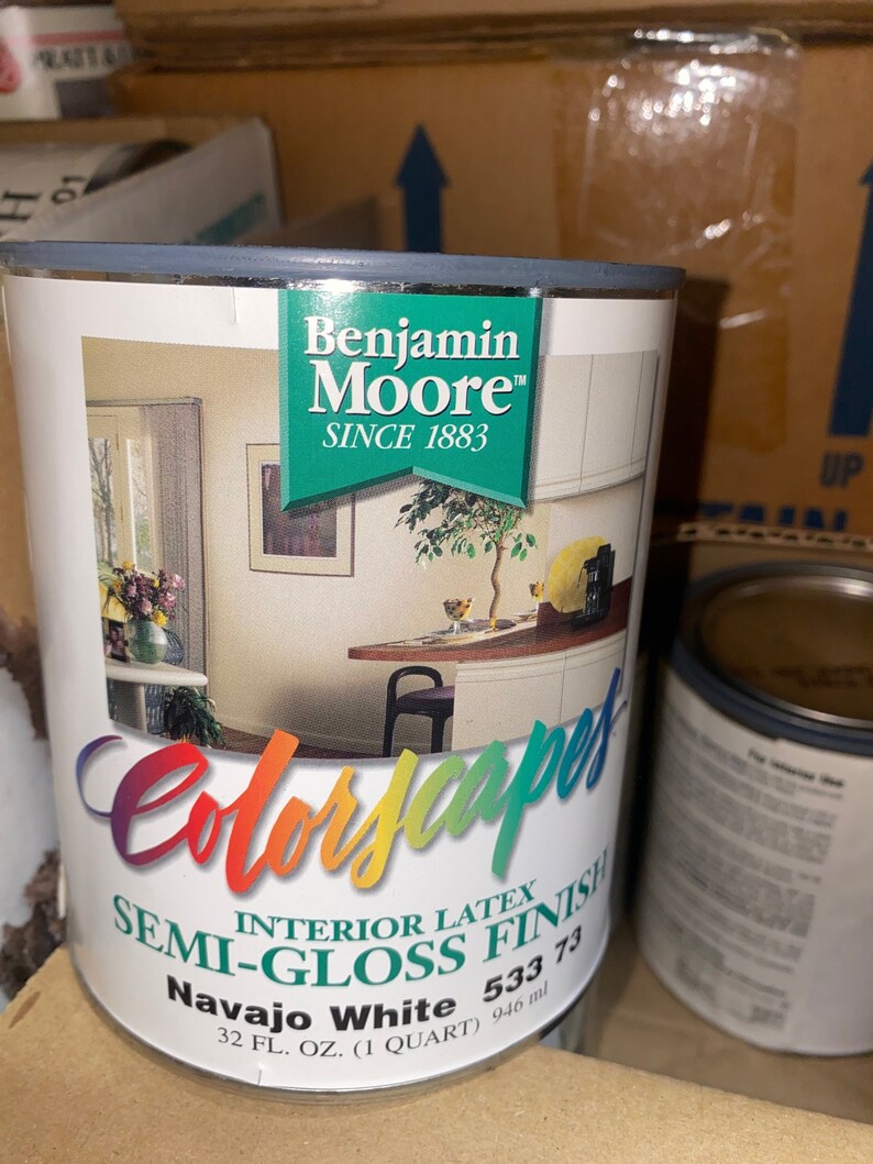 1 Quart Benjamin Moore Colorscapes Interior Latex Semigloss Etsy