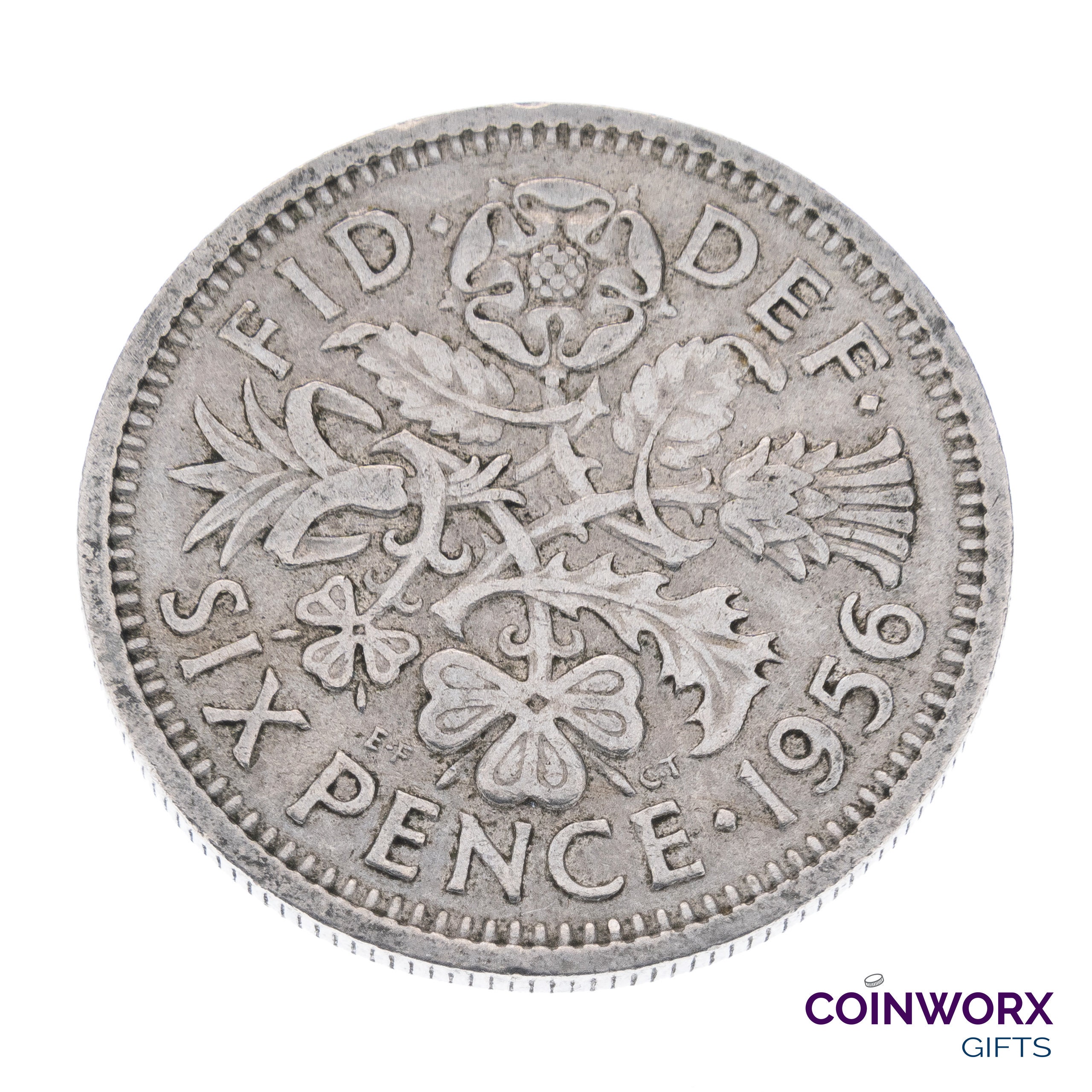 1970年 イギリス 英国ラッキー6ペンスコイン本物 ブリティッシュ 幸せシックスペンス コイン 19ミリコインラッキー