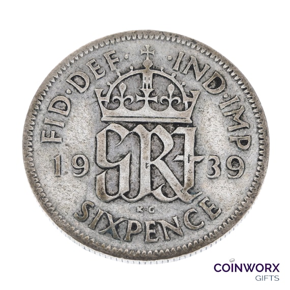 と*の様 1840年英国 ヤングヴィクトリア女王6ペンス銀貨 ハイグレード