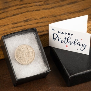 60th Birthday Gift 1964 Lucky Sixpence Coin Great Britain Queen Elizabeth II Perfect for Birthdays, Craft Mum, Dad, Grandma image 9