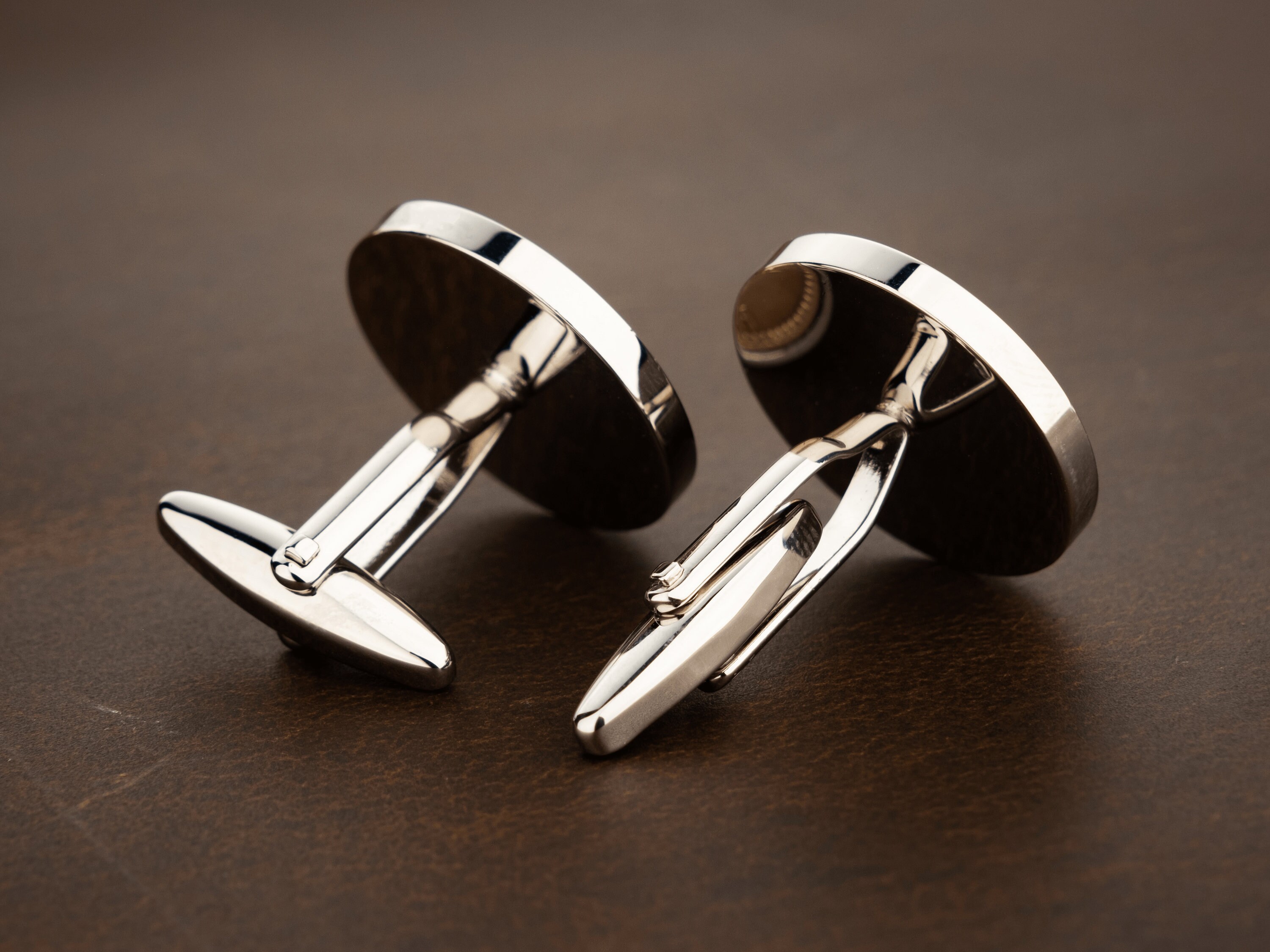 1955 Sixpence Coin Cufflinks – Mens 70th Birthday Gift, Anniversary Present