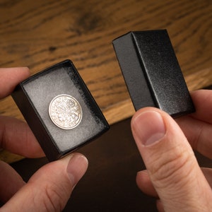 60th Birthday - Boxed 6pence Münze aus dem Jahr 1965