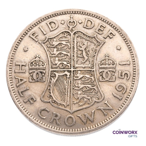 1947 Halfcrown Coin Great Britain From King George VI, Perfect for Birthdays , Anniversary or Craft and Jewellery