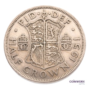 1949 Halfcrown Coin Great Britain From King George VI, Perfect for Birthdays , Anniversary or Craft and Jewellery