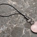 Rose Quartz Heart Cell Phone Charm Strap / MP3/MP4/USB Flash Drive/Great Small Gift/ Unconditional Love 