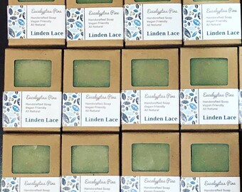 EUCALYPTUS PINE | 100% Natural and Vegan Handcrafted Soap | Palm-Free Soap 5.5oz - 6oz