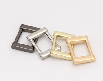 4-10pcs 5/8"(15mm) Rectangle ring Rectangle buckle rectangular ring Strap ring purse strap bag hardware