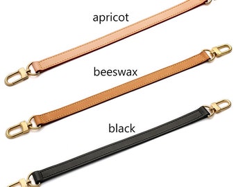 Genuine Leather Bag Handles 1.8cm*38cm Leather Replacement Handle Purse Handle for women