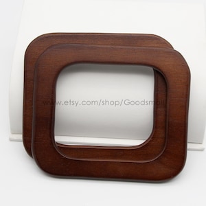 Wooden bag handle 15cm*13cm Tote bag handle