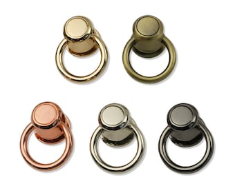 4-10 Uds. Tornillo d anillo conector de tornillo correa de bolso de cuero hardware