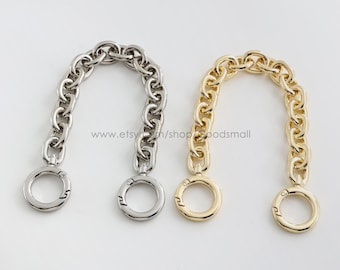 Aluminum Purse chain 17mm Bag chain strap Replacement bag handle Shoulder strap