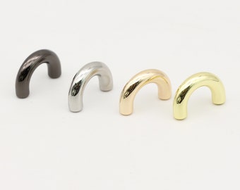 6pcs 1/2"(12mm) Bridge buckle Bag chain connector bag strap hardware