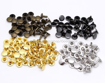 100pcs Double cap rivet