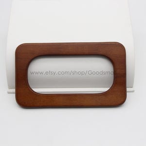 4 color Wooden bag handle 16.5*9.5cm Tote bag handle