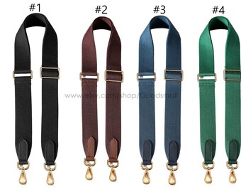 19 color 3.8cm Leather bag strap Women Purse strap Adjustable Shoulder strap