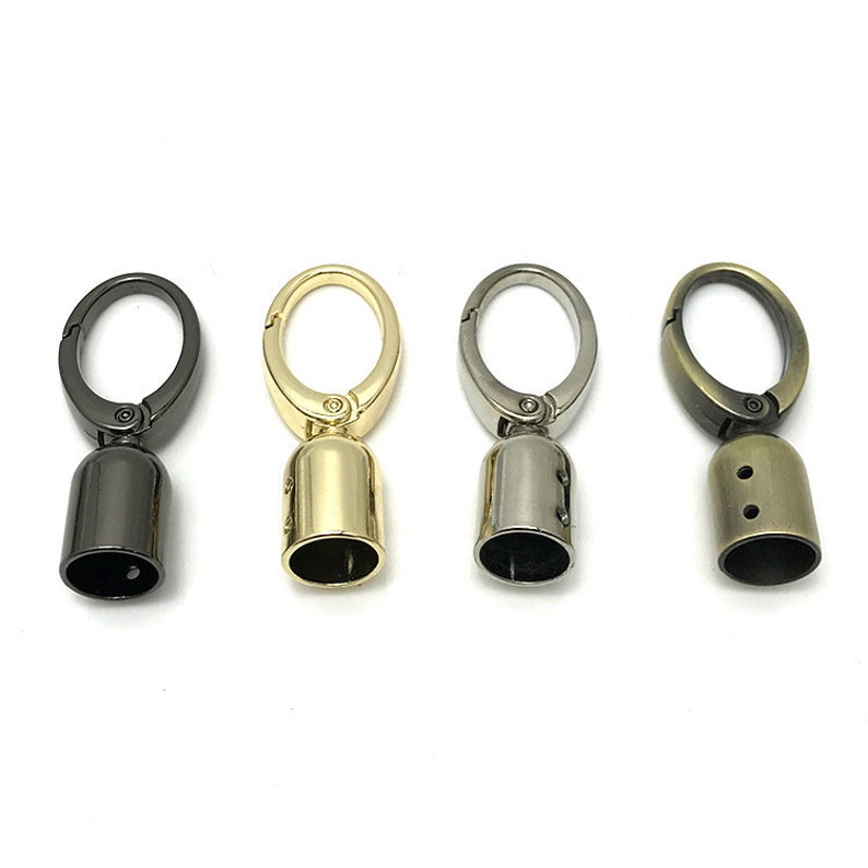 4pcs Cord End Clasp Rope End Snap Hook Cord End Cap With Hook Etsy