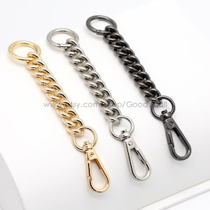 purse chain extender bag strap extender for bag handle shoulder strap Crossbody strap