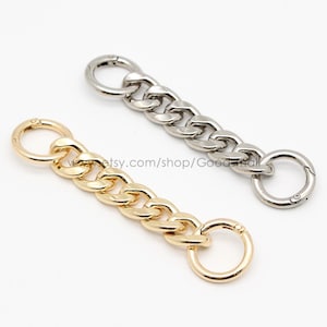 Purse chain extender Aluminum bag strap extender for Women purse strap Crossbody strap
