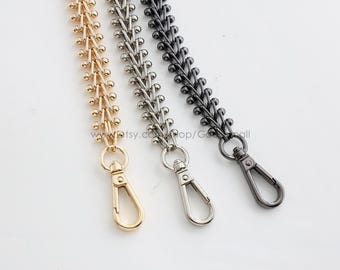Purse chain 17mm Women bag strap Replacement bag handle