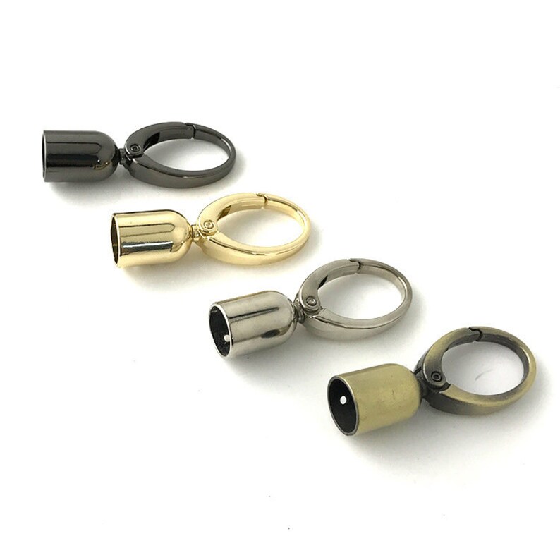 4pcs Cord End Clasp Rope End Snap Hook Cord End Cap With Hook Etsy