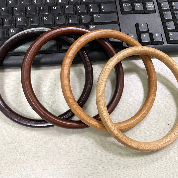 Wooden Handle Bag Etsy