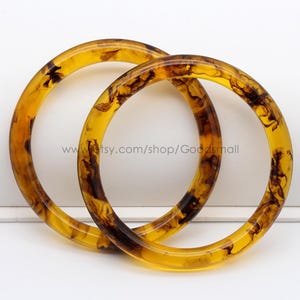 1 pair Acrylic bag handles purse handle Small Tote bag handle
