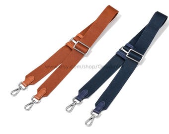 4 color Leather bag strap 3.8cm Leather Purse strap 82~124cm