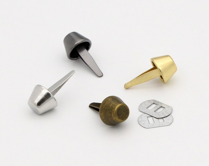 20pcs 15mm Metal Purse Feet With Washer Bag Feet Handbag Feet Etsy