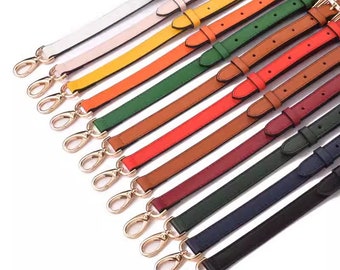 High Quality Leather replacement strap Leather Bag Strap Smooth Leather purse strap Handbag strap